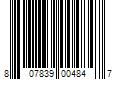 Barcode Image for UPC code 807839004847