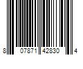 Barcode Image for UPC code 807871428304