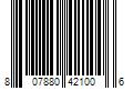 Barcode Image for UPC code 807880421006