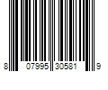 Barcode Image for UPC code 807995305819