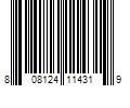 Barcode Image for UPC code 808124114319