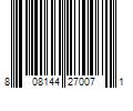 Barcode Image for UPC code 808144270071