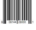 Barcode Image for UPC code 808144280001