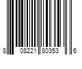 Barcode Image for UPC code 808221803536