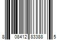 Barcode Image for UPC code 808412833885