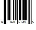 Barcode Image for UPC code 808709505495
