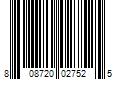 Barcode Image for UPC code 808720027525