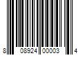 Barcode Image for UPC code 808924000034