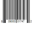 Barcode Image for UPC code 809000017472