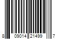 Barcode Image for UPC code 809014214997