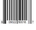 Barcode Image for UPC code 809022500167