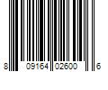 Barcode Image for UPC code 809164026006