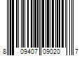 Barcode Image for UPC code 809407090207