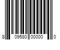 Barcode Image for UPC code 809580000000