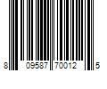 Barcode Image for UPC code 809587700125