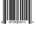 Barcode Image for UPC code 809785600104