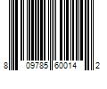 Barcode Image for UPC code 809785600142