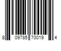 Barcode Image for UPC code 809785700194