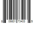 Barcode Image for UPC code 809801734035