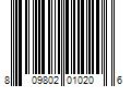 Barcode Image for UPC code 809802010206