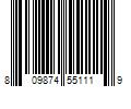 Barcode Image for UPC code 809874551119