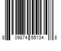 Barcode Image for UPC code 809874551348