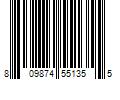 Barcode Image for UPC code 809874551355