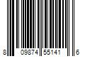 Barcode Image for UPC code 809874551416