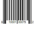 Barcode Image for UPC code 810001000752