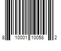 Barcode Image for UPC code 810001100582