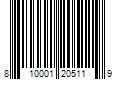 Barcode Image for UPC code 810001205119