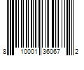 Barcode Image for UPC code 810001360672