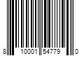 Barcode Image for UPC code 810001547790