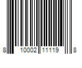 Barcode Image for UPC code 810002111198