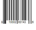 Barcode Image for UPC code 810002631436