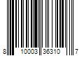 Barcode Image for UPC code 810003363107