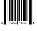 Barcode Image for UPC code 810003440235