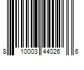 Barcode Image for UPC code 810003440266