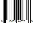 Barcode Image for UPC code 810003440709