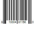 Barcode Image for UPC code 810004811560