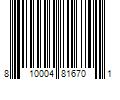 Barcode Image for UPC code 810004816701