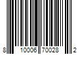 Barcode Image for UPC code 810006700282