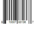 Barcode Image for UPC code 810007831367