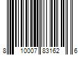 Barcode Image for UPC code 810007831626