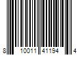 Barcode Image for UPC code 810011411944