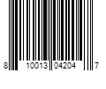 Barcode Image for UPC code 810013042047