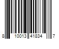 Barcode Image for UPC code 810013418347