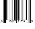 Barcode Image for UPC code 810017216345