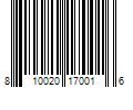 Barcode Image for UPC code 810020170016