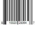 Barcode Image for UPC code 810020280647